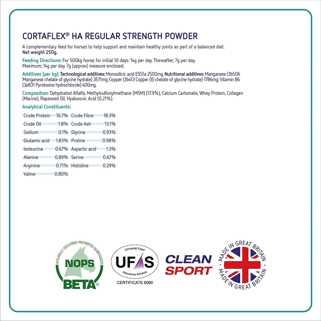 Cortaflex HA Regular Powder 