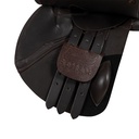 Arreio obstáculos double leather ajustável