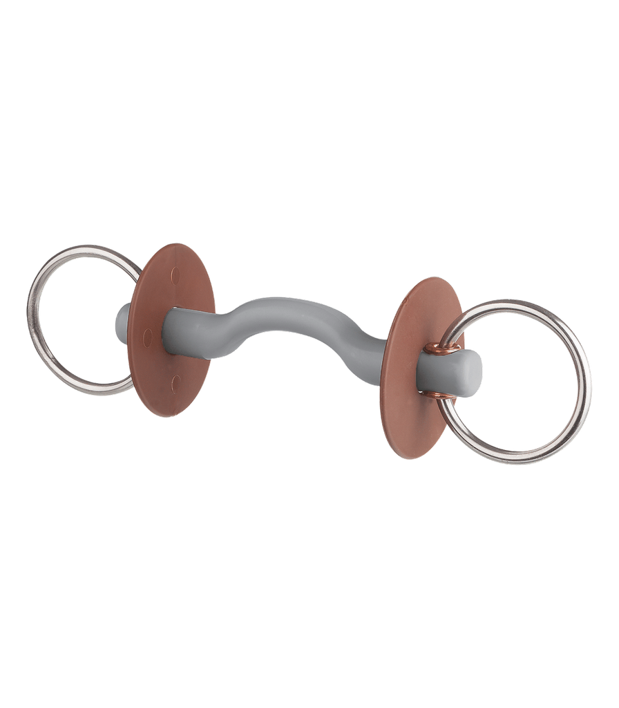 Bridão Tongue Port Beris anéis de 6cm
