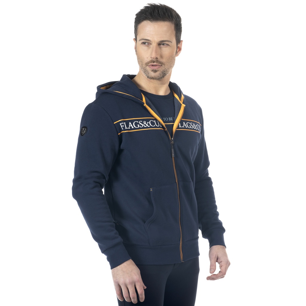 Sweat com zipper Perico Homem