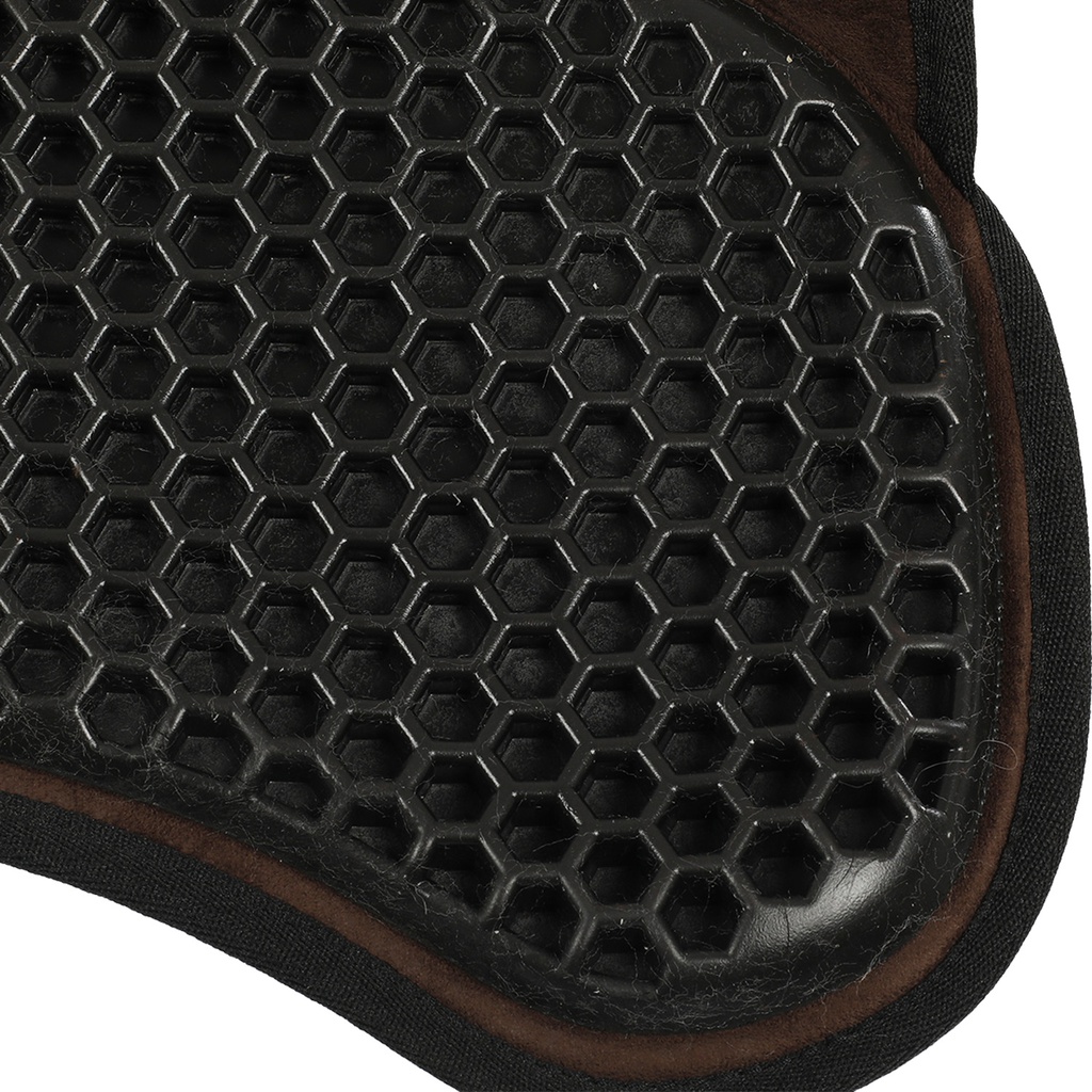 Protector Acavallo withers free hexagonal gel pad with micropile com pelo
