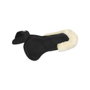 Protector Acavallo withers free hexagonal gel pad with micropile com pelo