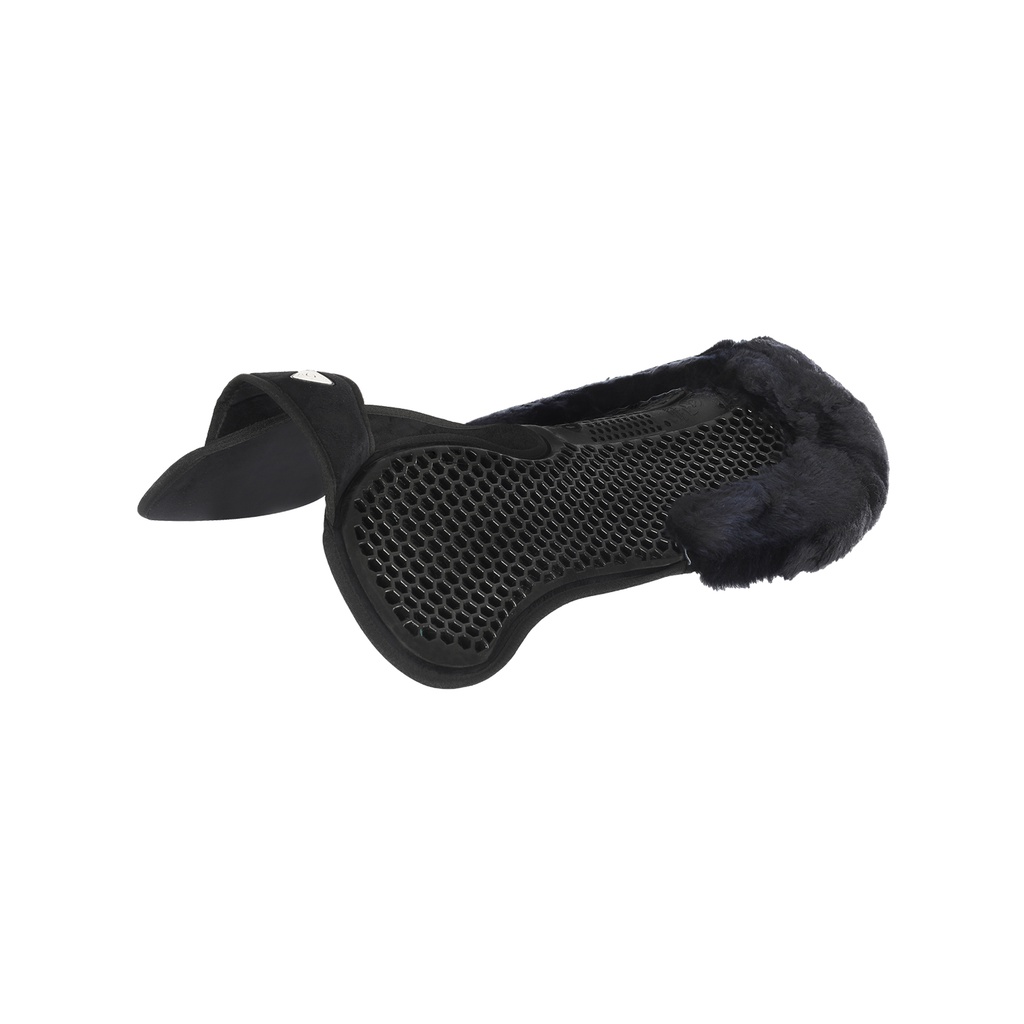 Protector Acavallo withers free hexagonal gel pad with micropile com pelo