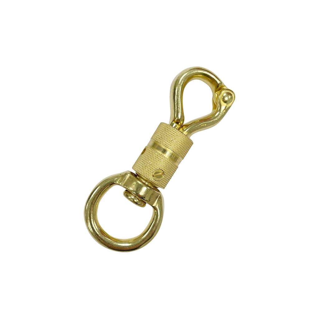Mosquetão dourado