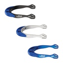 Esporins fairrider aluminiun rounded neck blue 20mm