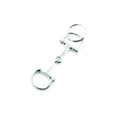 Porta-chaves D-ring