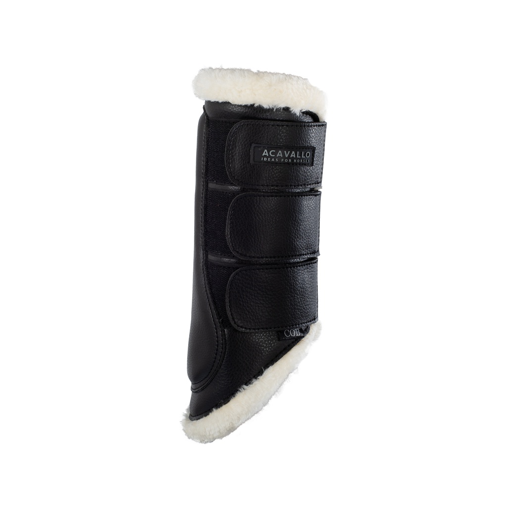 Protector de tendão cavallo eco-leather trás