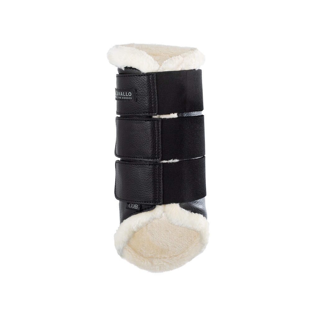 Protector de tendão cavallo eco-leather trás