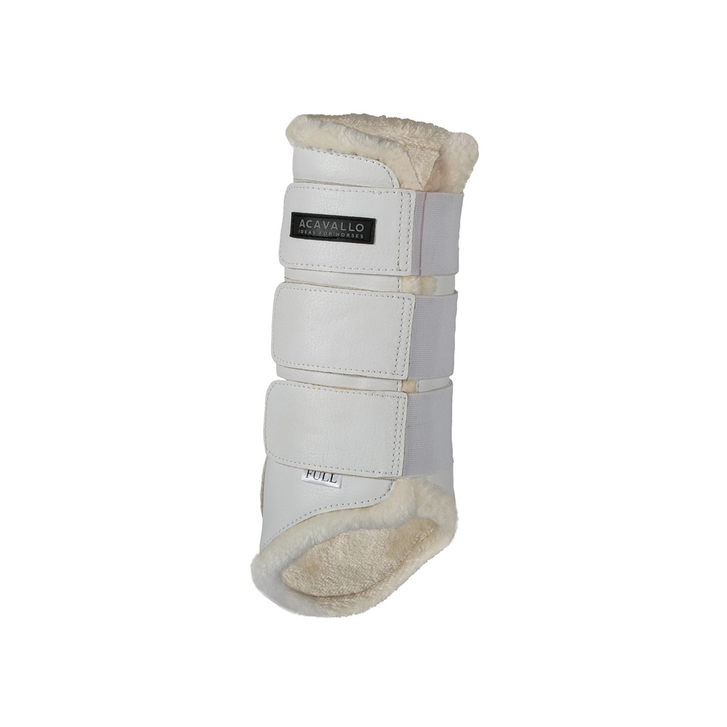 Protector de tendão cavallo eco-leather trás