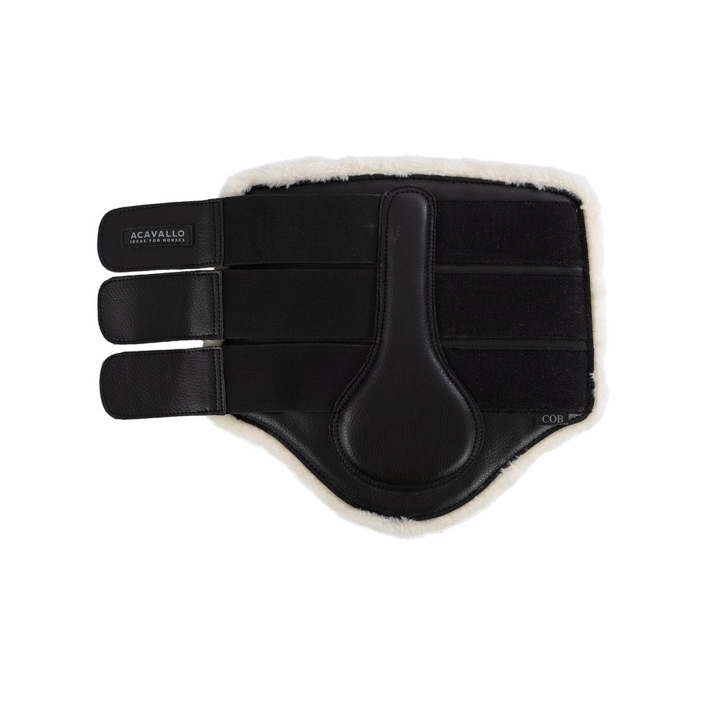 Protector de tendão cavallo eco-leather trás
