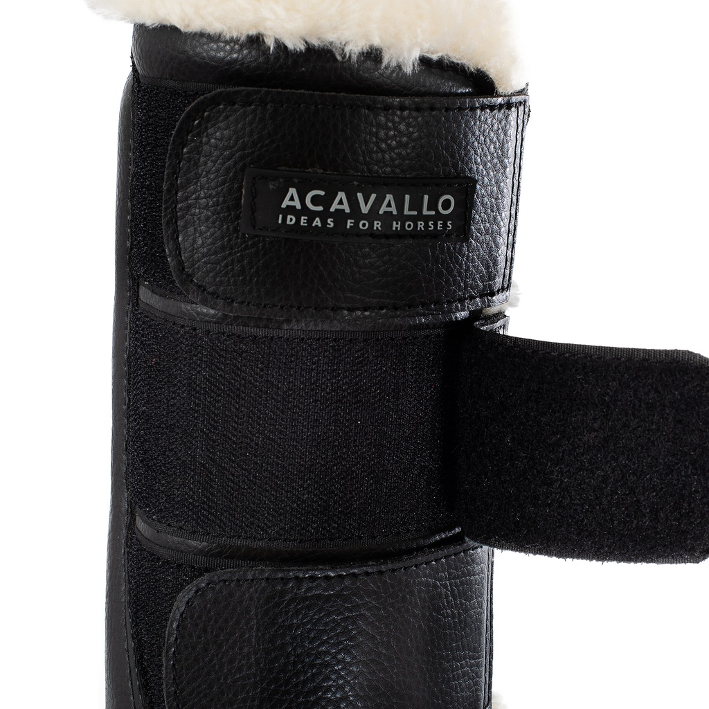 Protector de tendão cavallo eco-leather trás