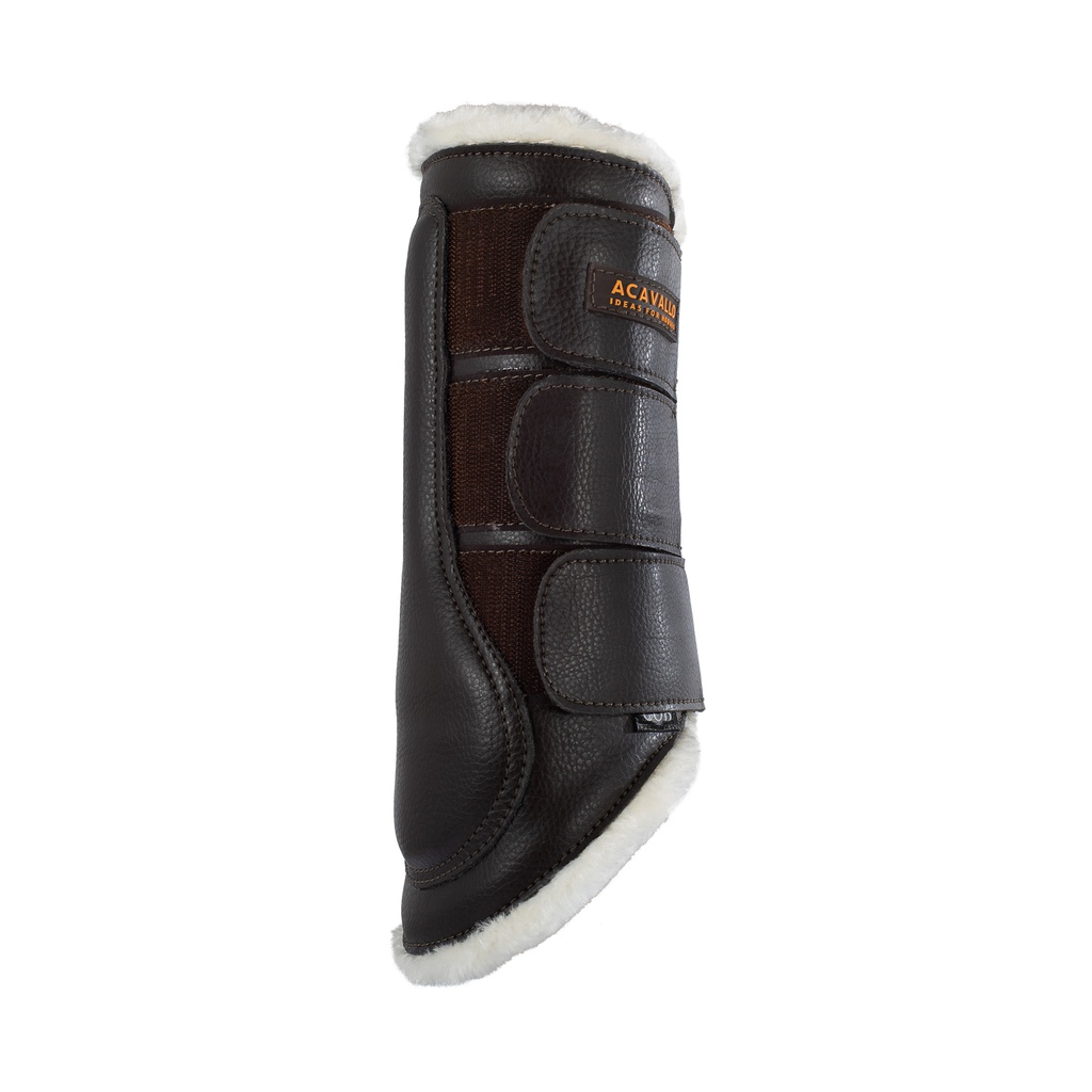 Protector de tendão cavallo eco-leather trás