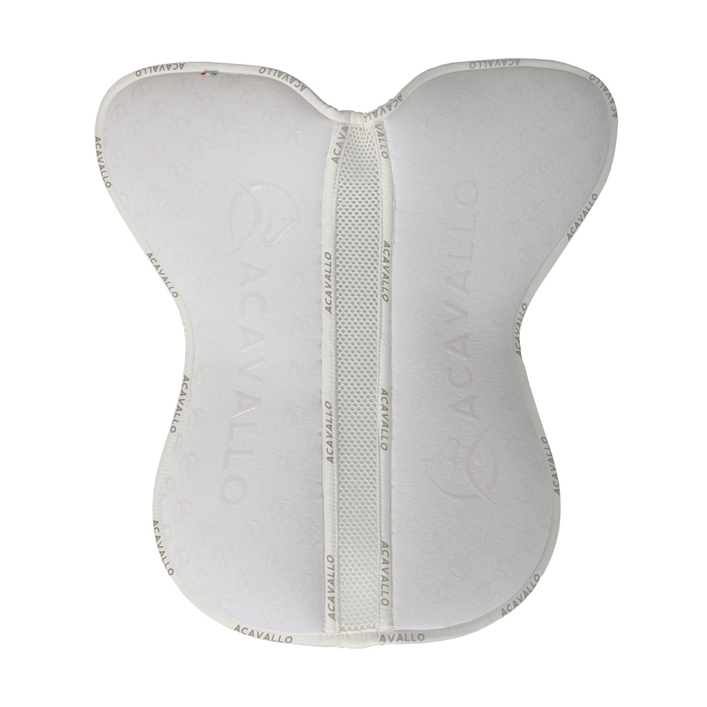 Protector Acavallo spine free cc & memory foam ½ silicon grip system
