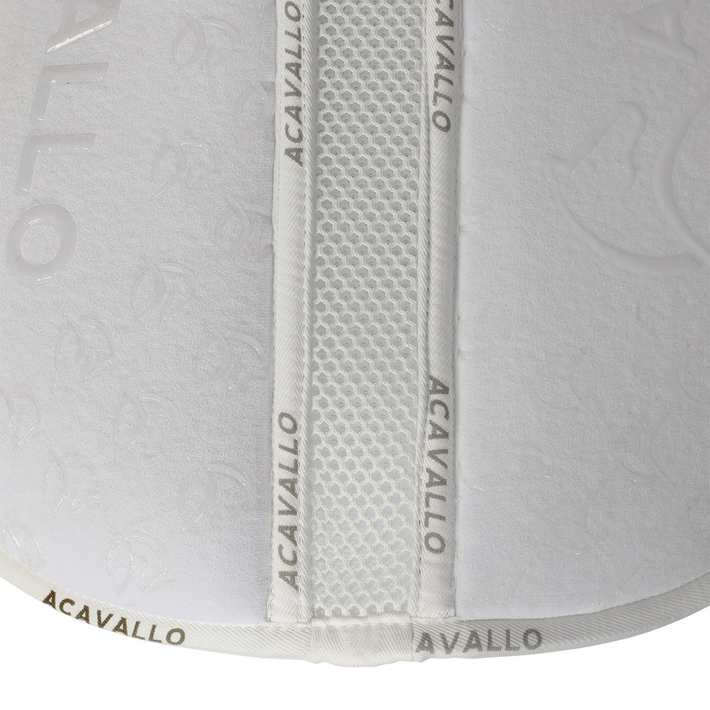 Protector Acavallo spine free cc & memory foam ½ silicon grip system
