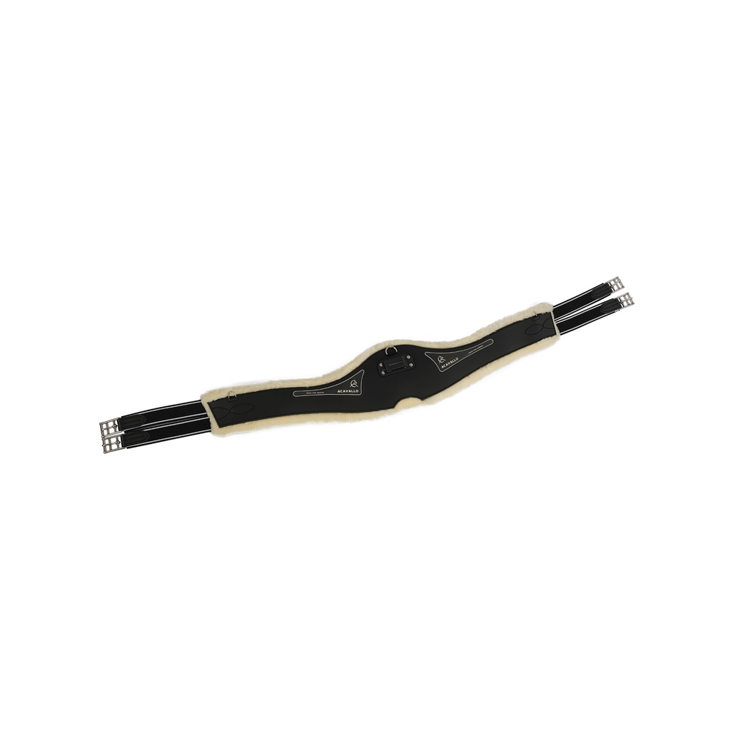 Cilha Acavallo gel & pvc anatómica pelo sintético