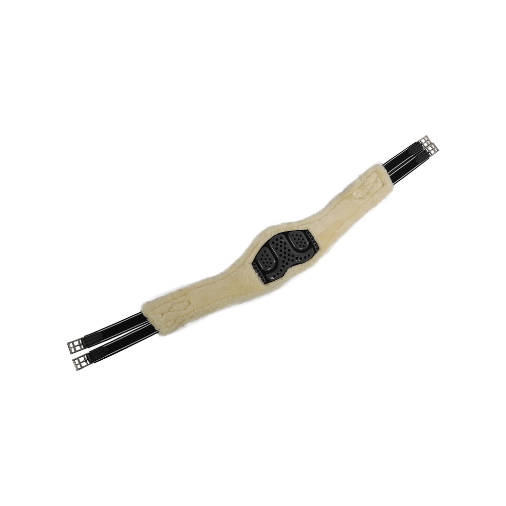 Cilha Acavallo gel & pvc anatómica pelo sintético