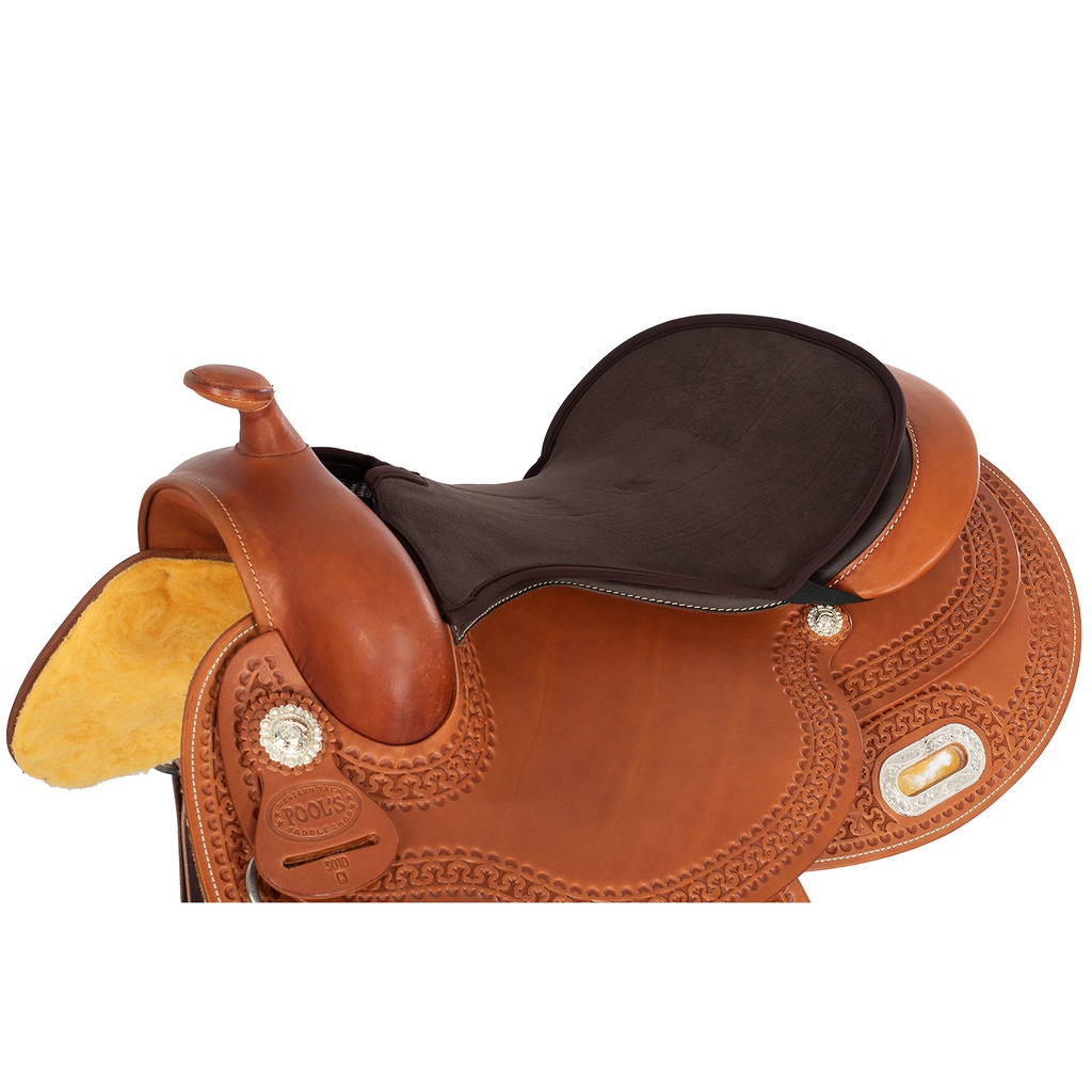 Protector de arreio Acavallo western classic gel 10mm thickness with dri-lex 