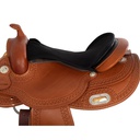 Protector de arreio Acavallo western classic gel 10mm thickness with dri-lex 