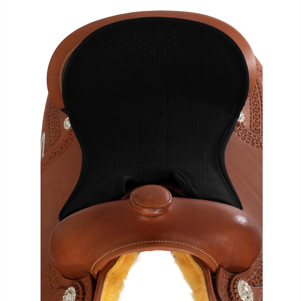 Protector de arreio Acavallo western classic gel 10mm thickness with dri-lex 