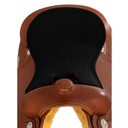 Protector de arreio Acavallo western classic gel 10mm thickness with dri-lex 