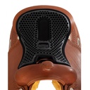 Protector de arreio Acavallo ortho-coccyx western hexagonal gel 20mm thickness with dry-lex 