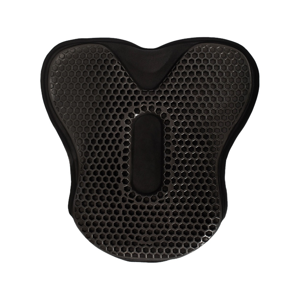Protector de arreio Acavallo ortho-pubis hexagonal gel 20mm thickness ensino
