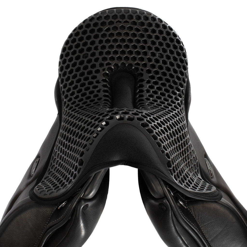 Protector de arreio Acavallo ortho-pubis hexagonal gel 20mm thickness ensino