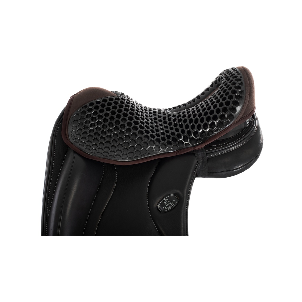 Protector de arreio Acavallo ortho-coccyx hexagonal gel 20mm thickness ensino