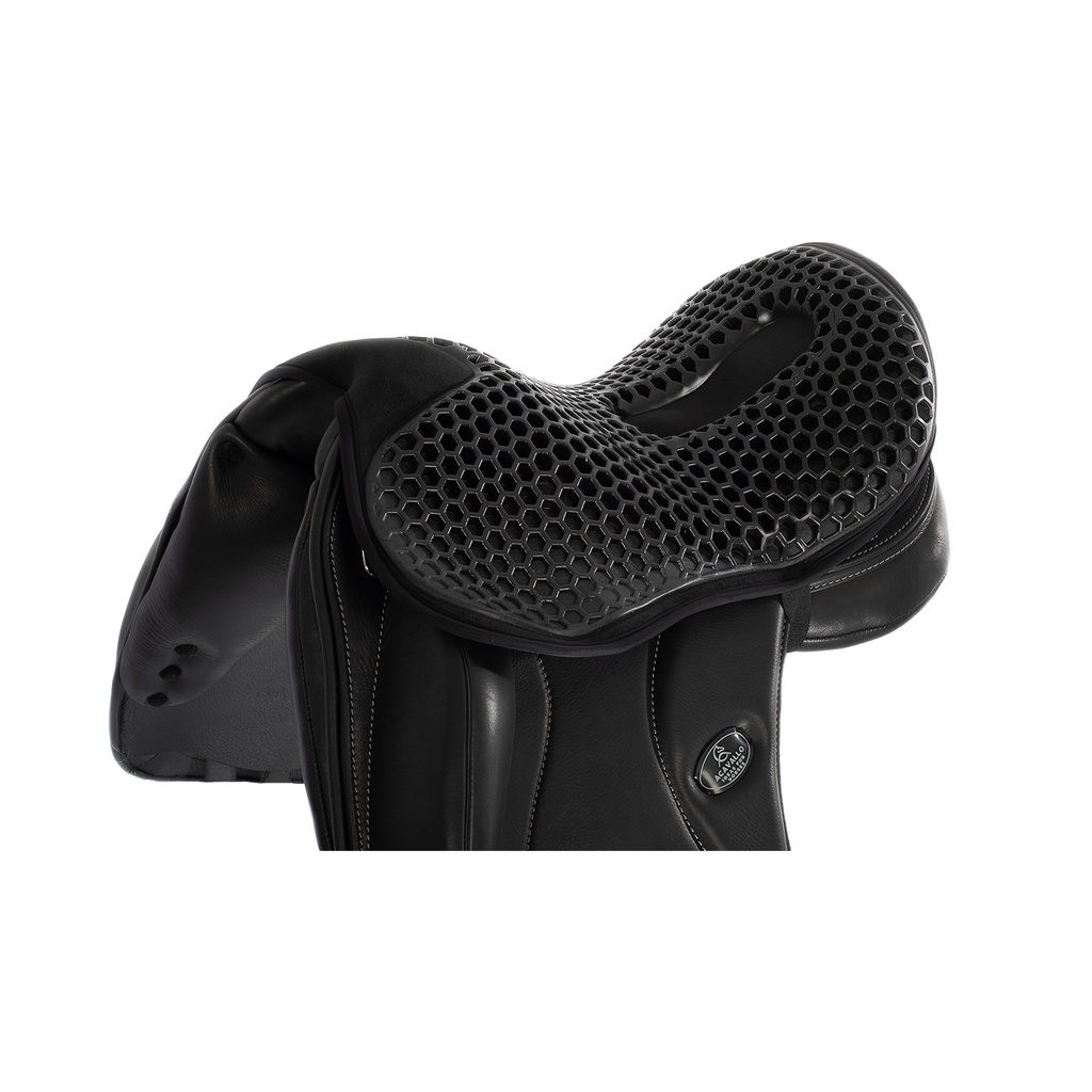 Protector de arreio Acavallo ortho-coccyx hexagonal gel 20mm thickness ensino