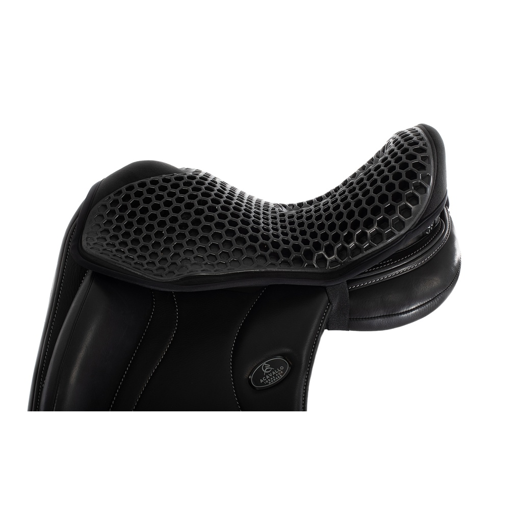 Protector de arreio Acavallo ortho-coccyx hexagonal gel 20mm thickness ensino