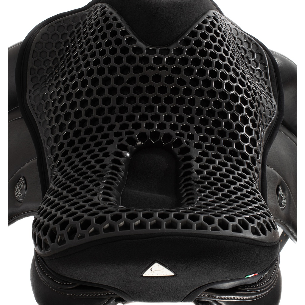 Protector de arreio Acavallo ortho-coccyx hexagonal gel 20mm thickness ensino