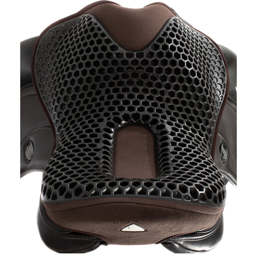 Protector de arreio Acavallo ortho-coccyx hexagonal gel 20mm thickness ensino