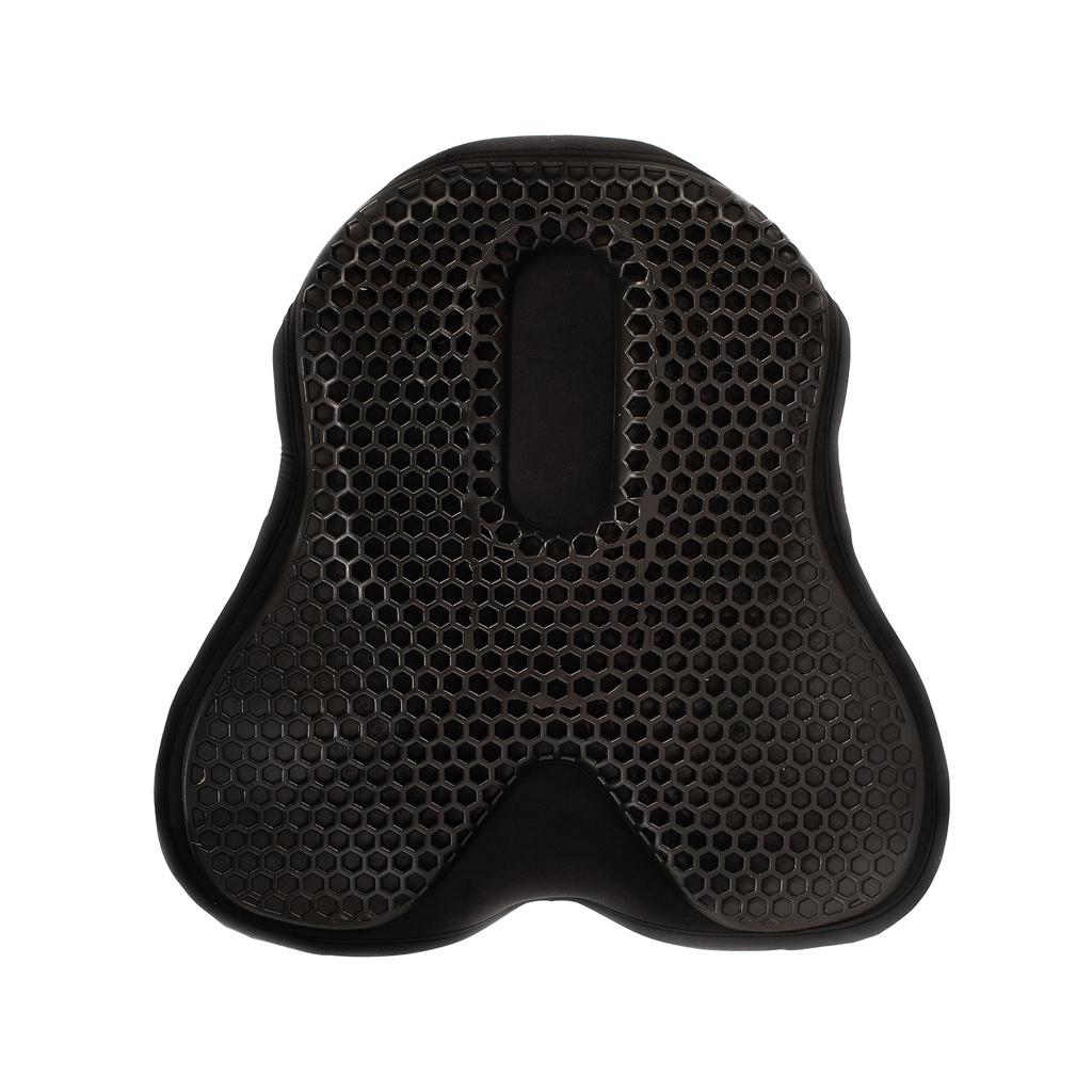 Protector de arreio Acavallo ortho-coccyx hexagonal gel 20mm thickness ensino