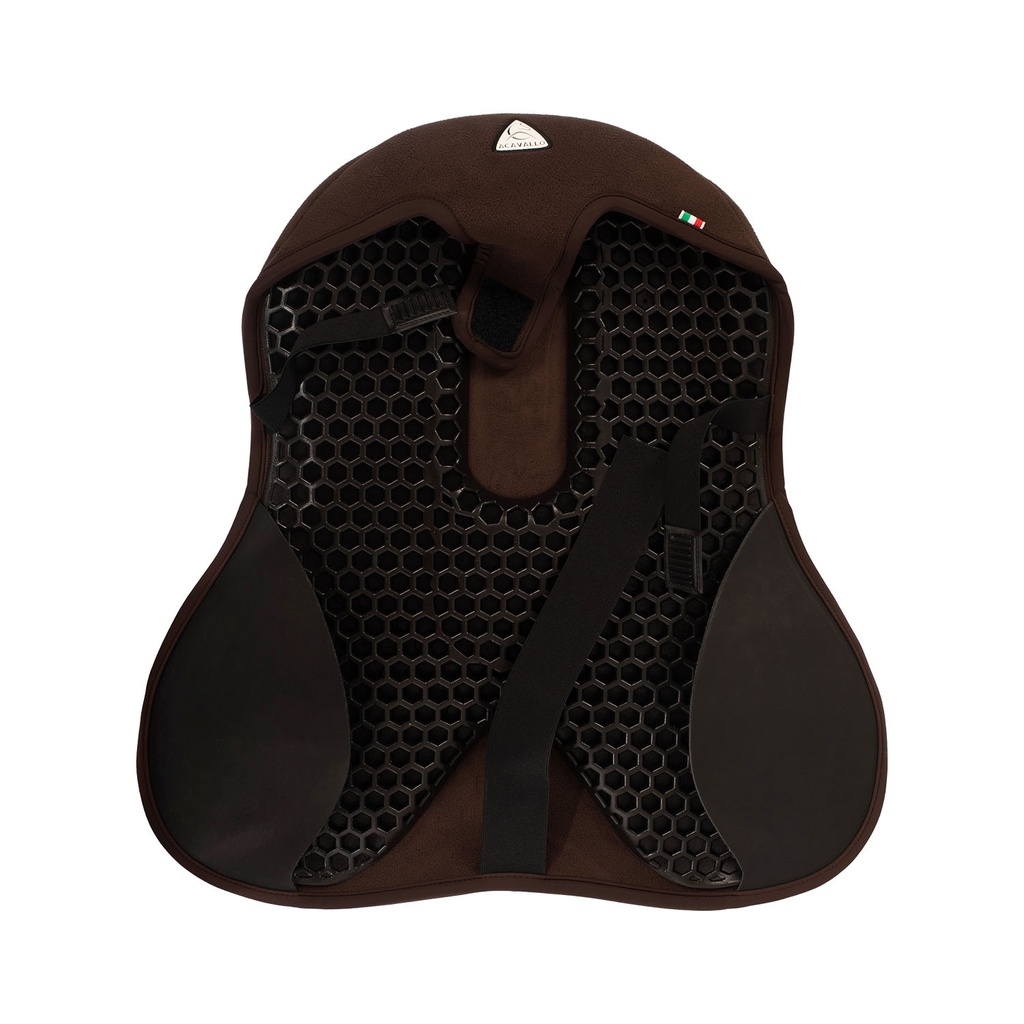 Protector de arreio Acavallo ortho-coccyx classic gel 20mm thickness ensino with dri-lex