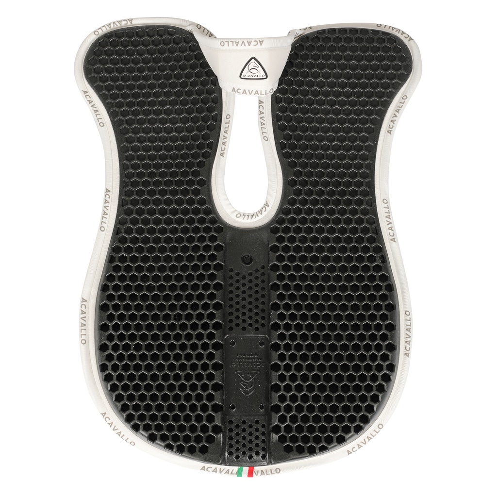 Protector Acavallo withers free hexagonal gel in memory foam with back riser
