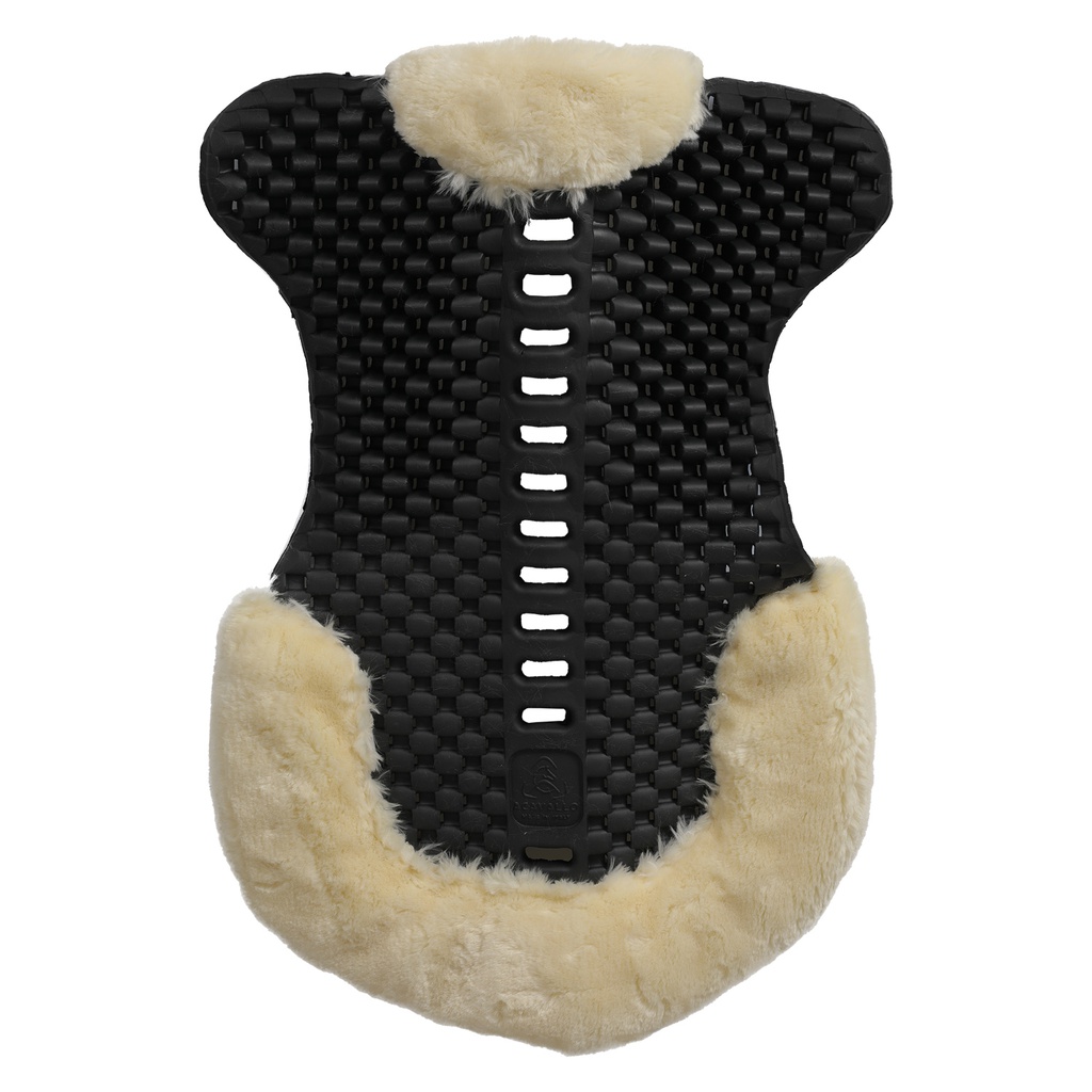 Protector Acavallo piuma air-release featherlight eva with front riser pelo sintético