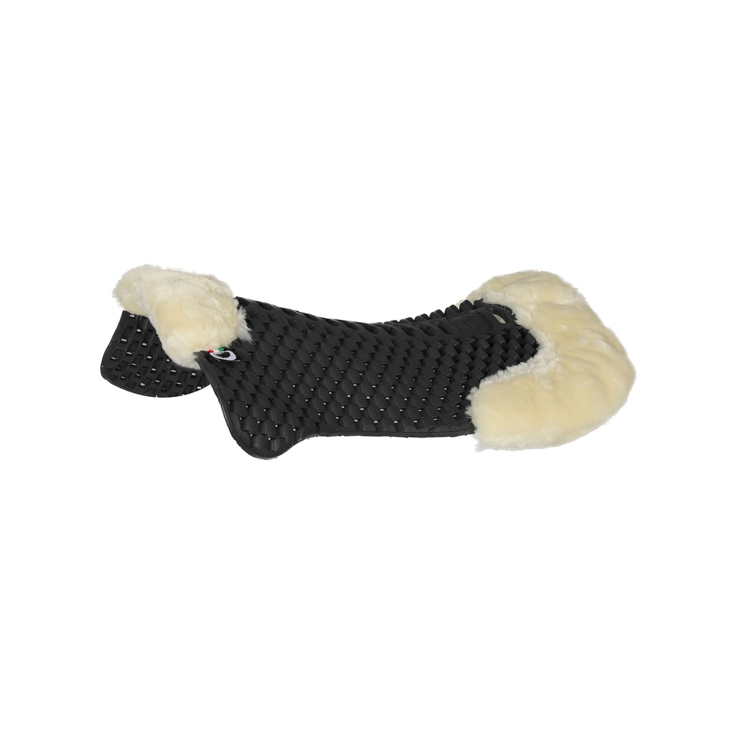 Protector Acavallo piuma air-release featherlight eva with back riser com pelo sintético