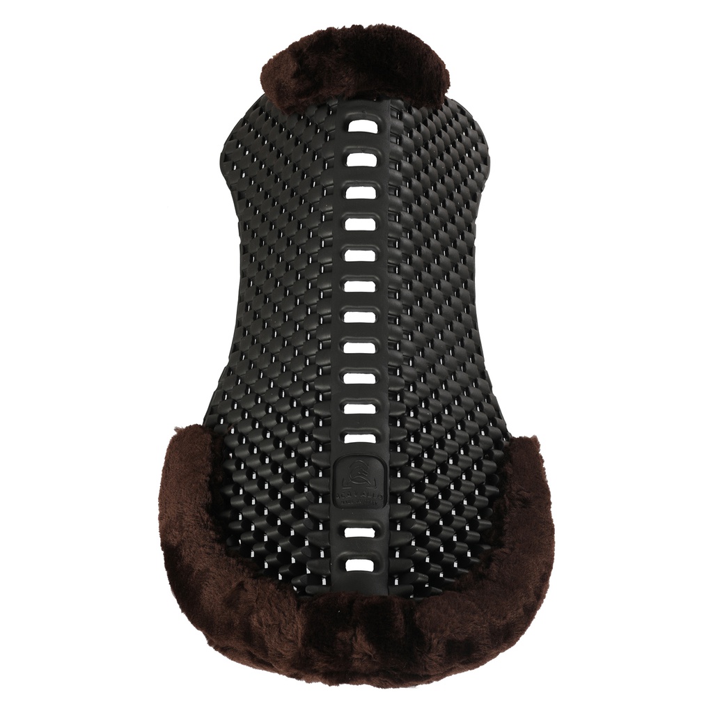 Protector Acavallo piuma air-release featherlight eva with back riser com pelo sintético