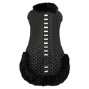 Protector Acavallo piuma air-release featherlight eva with back riser com pelo sintético