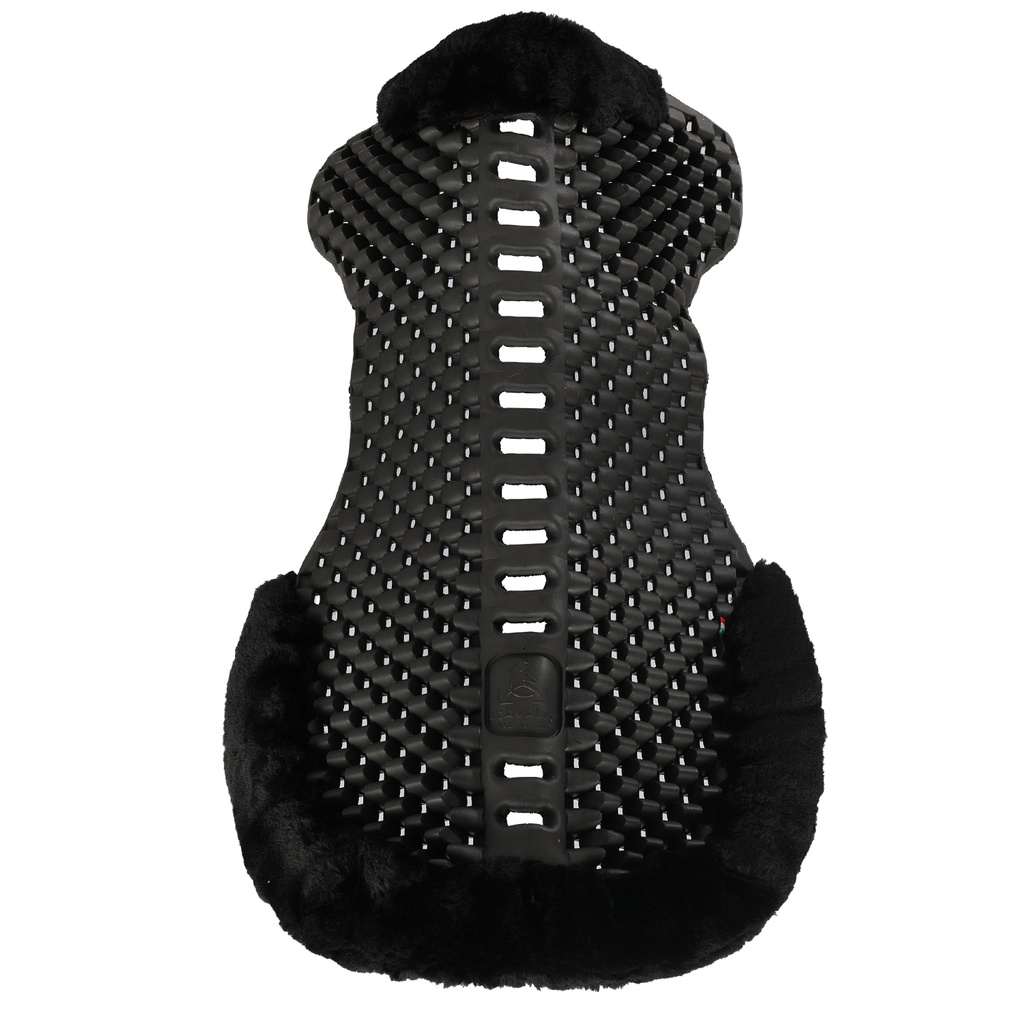 Protector Acavallo piuma air-release featherlight eva with double riser com pelo sintético