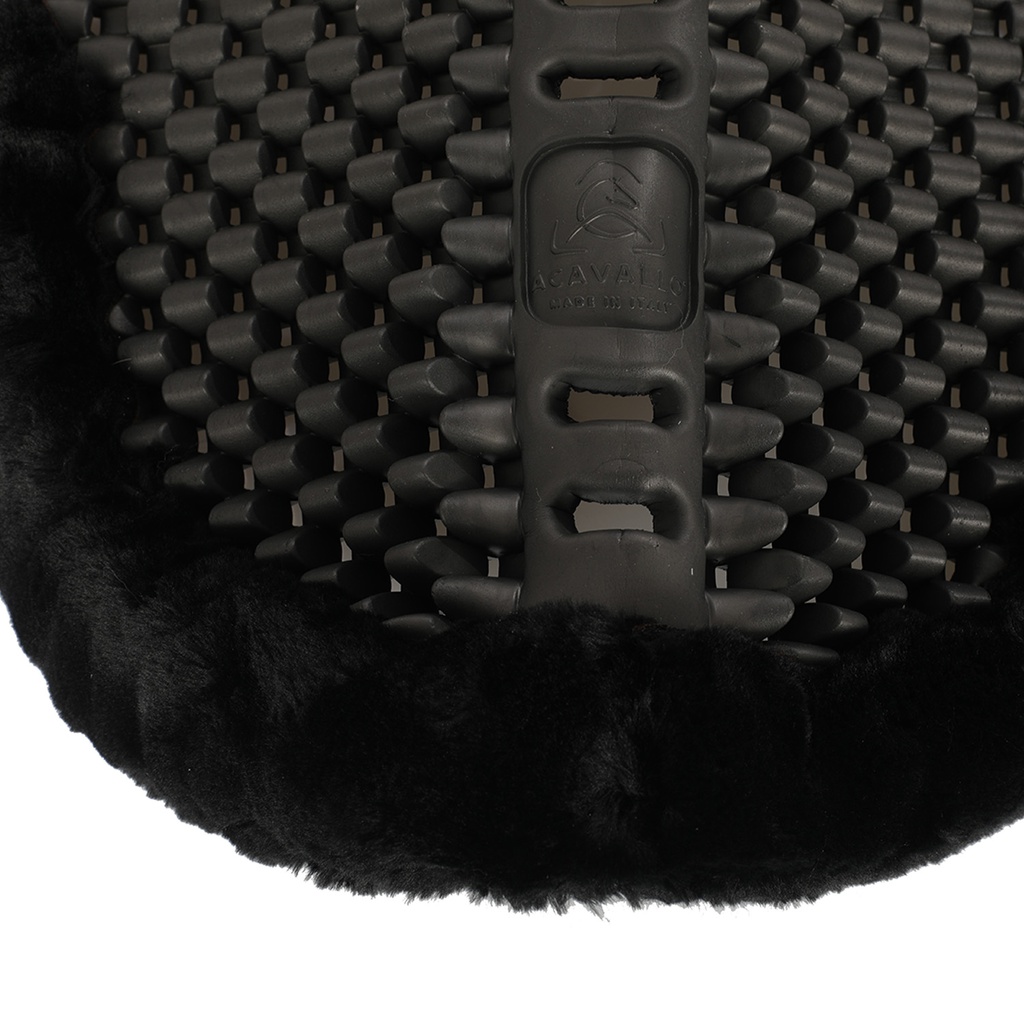 Protector Acavallo piuma air-release featherlight eva with double riser com pelo sintético