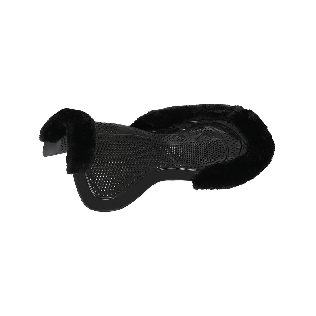 Protector Acavallo classic gel with back riser cut com pelo sintético