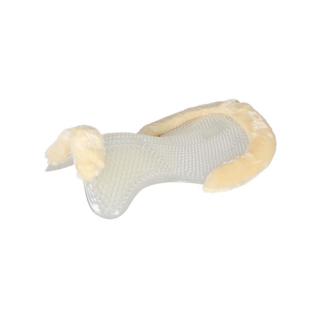 Protector Acavallo classic gel with front riser cut com pelo sintético