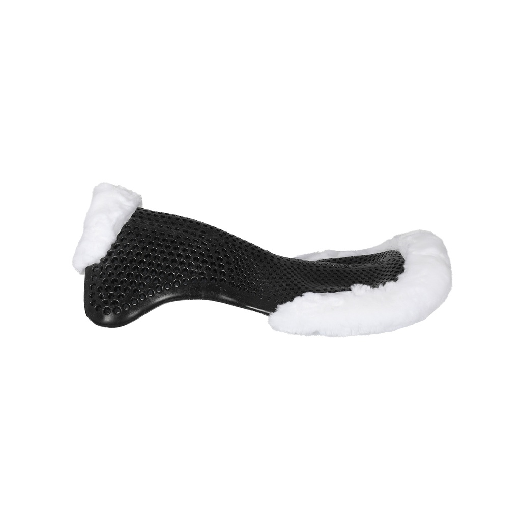 Protector Acavallo classic gel with front riser cut com pelo sintético
