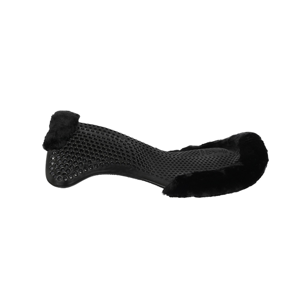 Protector Acavallo classic gel with front riser cut com pelo sintético
