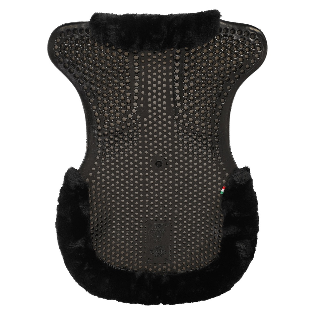 Protector Acavallo classic gel with front riser cut com pelo sintético