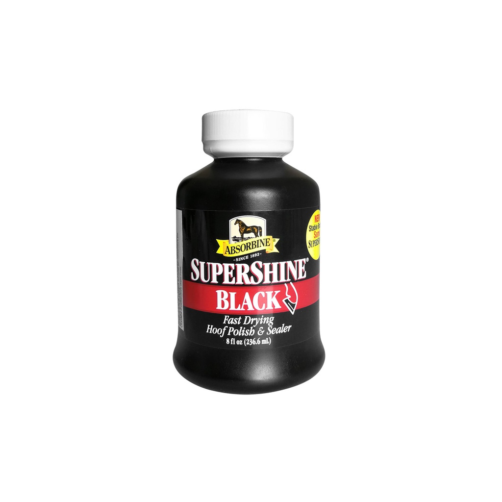 Absorbine hoof polish supershine black