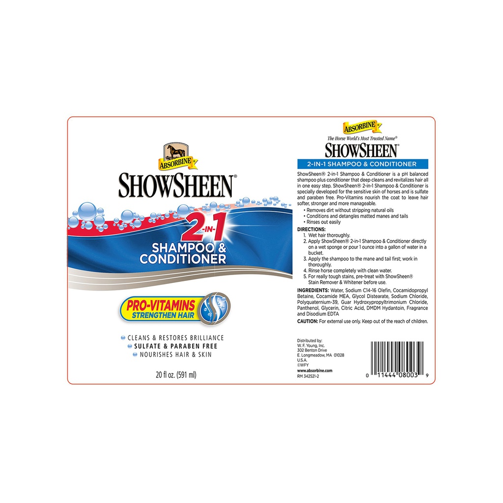 Shampoo Condicionador Show Sheen (591 ml) 