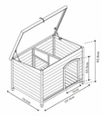Casota para Cão " Lima Terra"