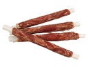 Snack de barbecue de pato e peixe
